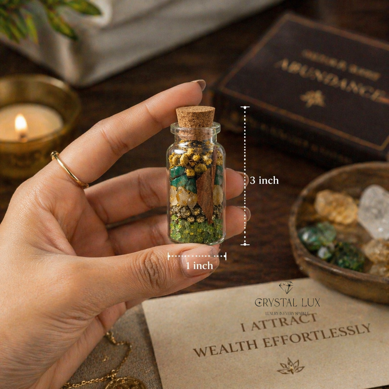 Wealth Magnet Bottle – Abundance Energy Blend