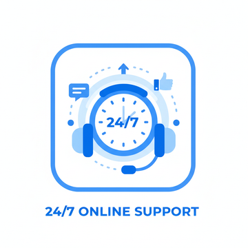 24/7 ONLINE SUPPORT IMAGE 