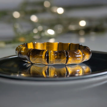 Premium Tiger Eye Protection & Success Bracelet – Natural Golden Tiger Eye Crystal