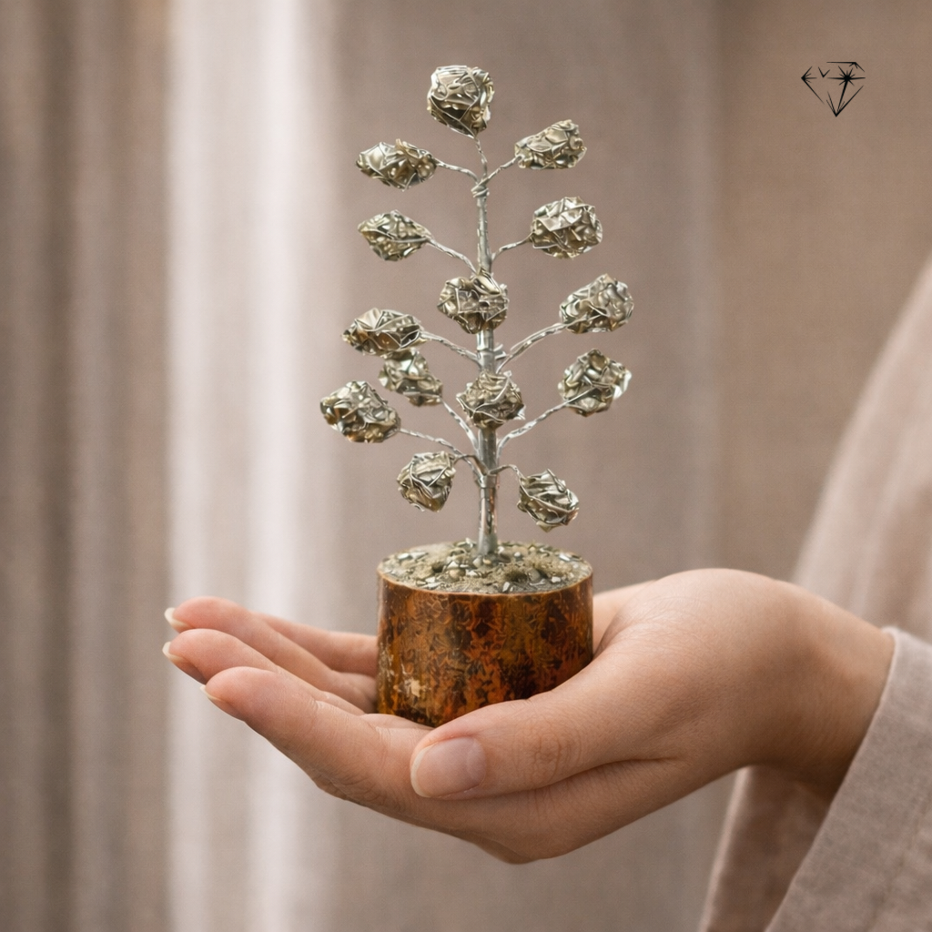 Natural Pyrite Gemstone Tree | Attraction of Wealth, Prosperity & Good Luck
