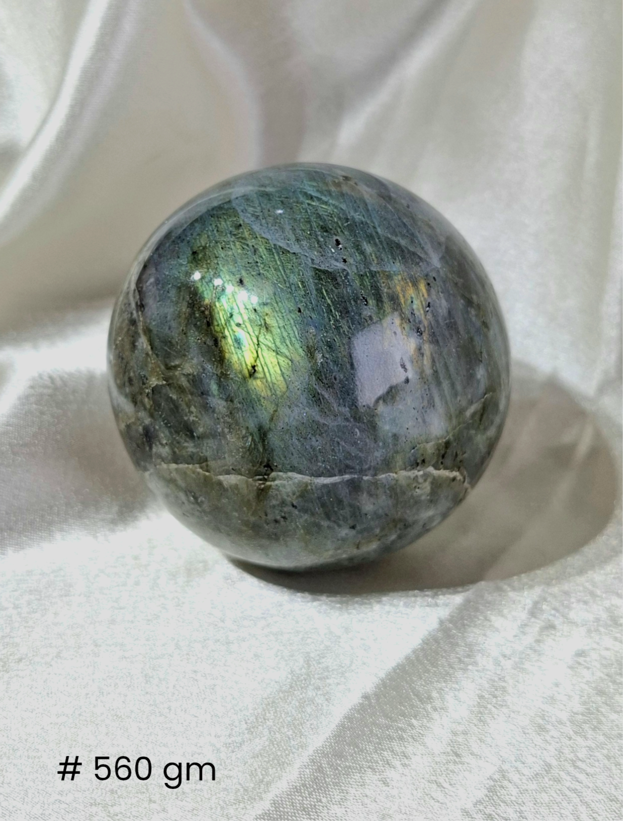 Natural Labradorite Sphere  | Premium Flash Labradorite | Collector’s Crystal