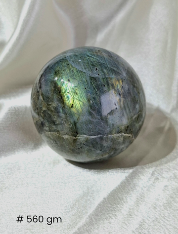 Natural Labradorite Sphere  | Premium Flash Labradorite | Collector’s Crystal